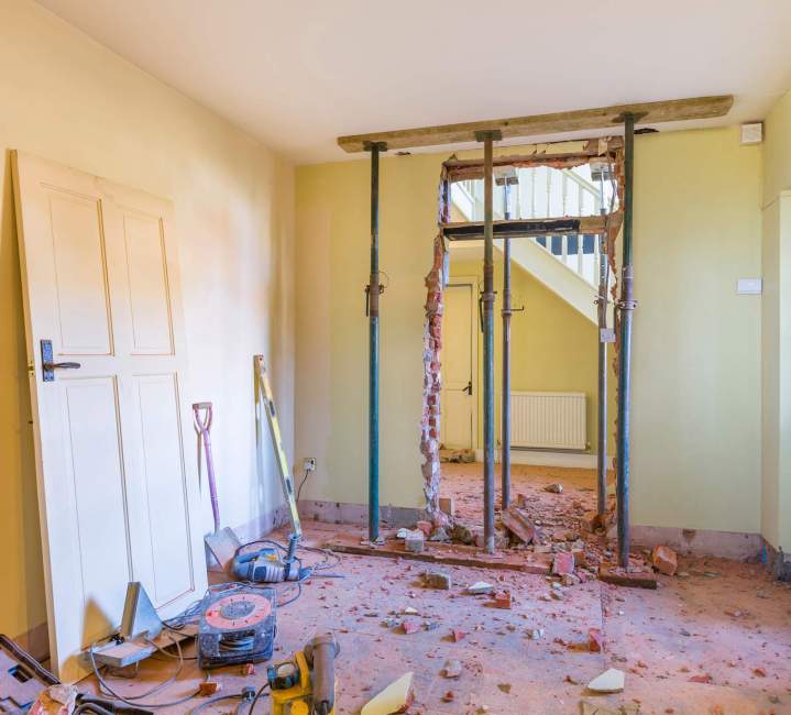 Ouverture de mur porteur à Saint Ouen L’Aumône