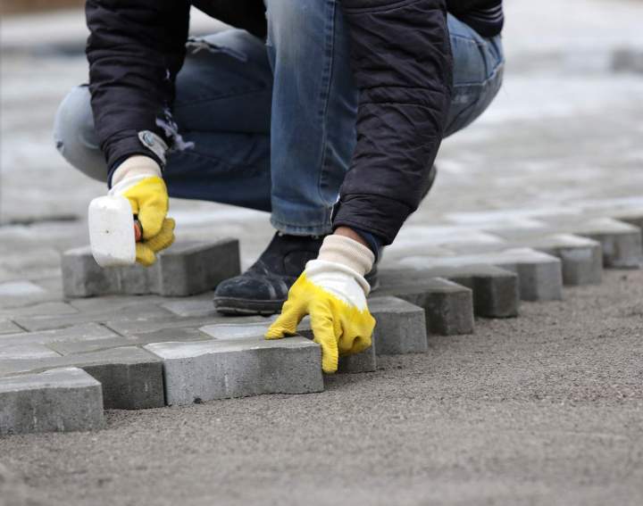 Pose de pavés Saint-Ouen-L'aumône